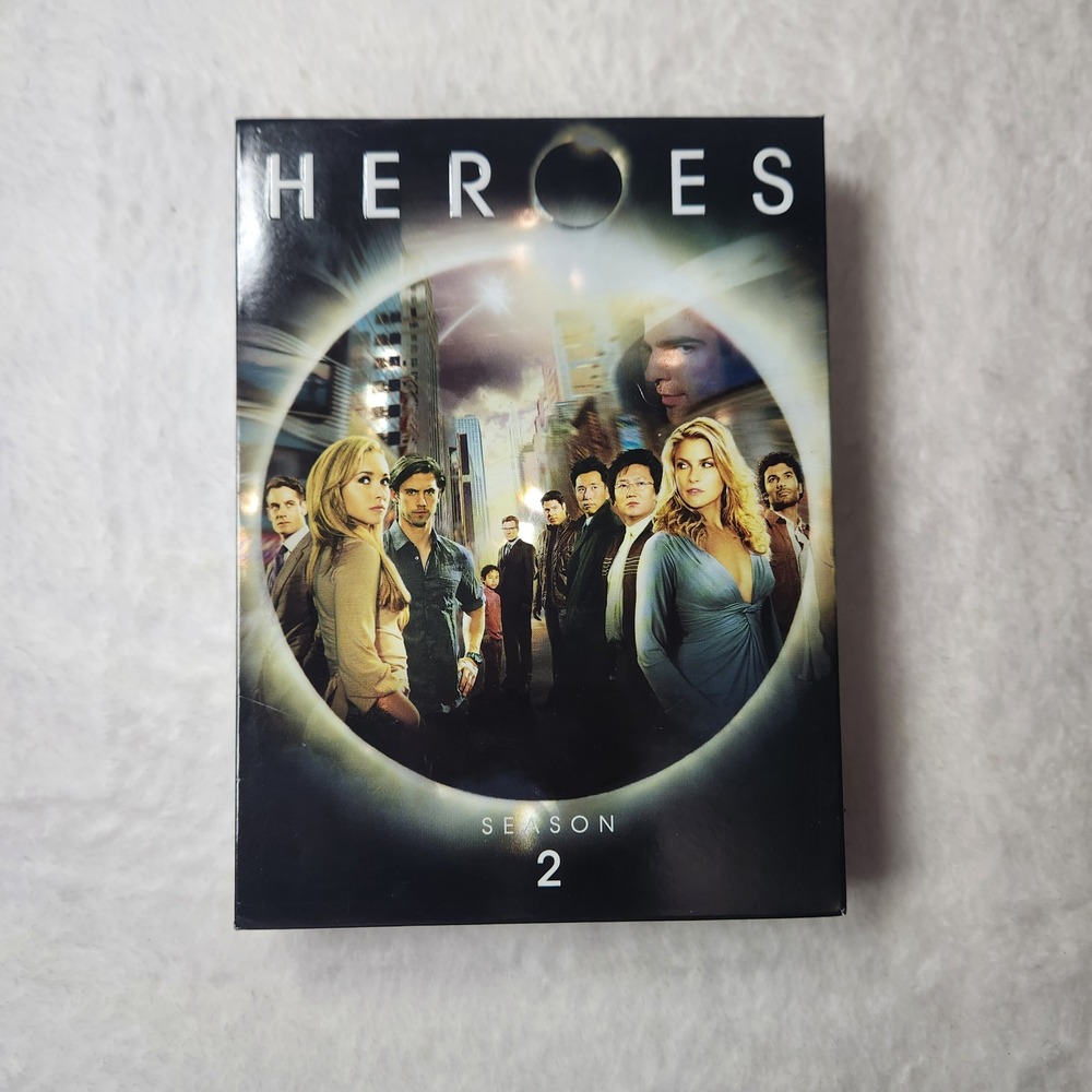 Heroes Season 2 DVD Box Set 4-Disc NBC Sci-Fi Drama Series Widescreen 2008808